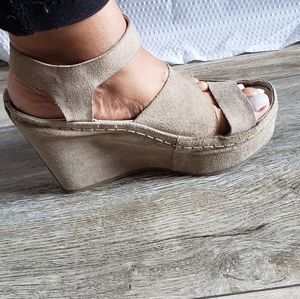 Free People  wedge  Sandals